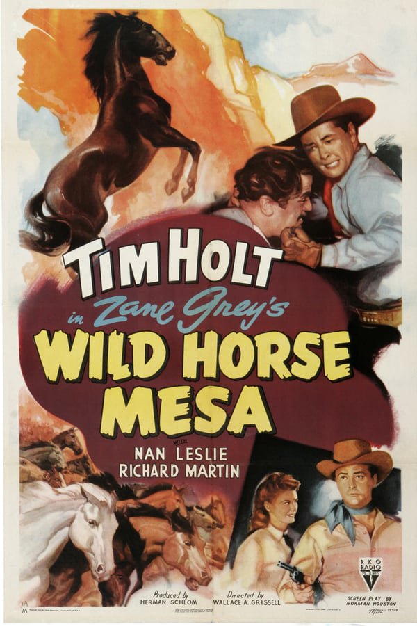 Wild Horse Mesa (1947) - Tim Holt DVD