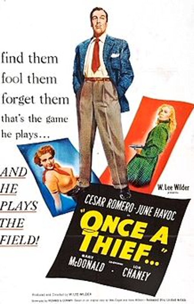 Once A Thief (1950) - Cesar Romero DVD