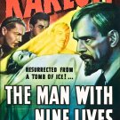 The Man With Nine Lives (1940) - Boris Karloff  DVD