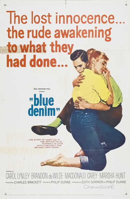 Blue Denim (1959) - Brandon De Wilde  DVD