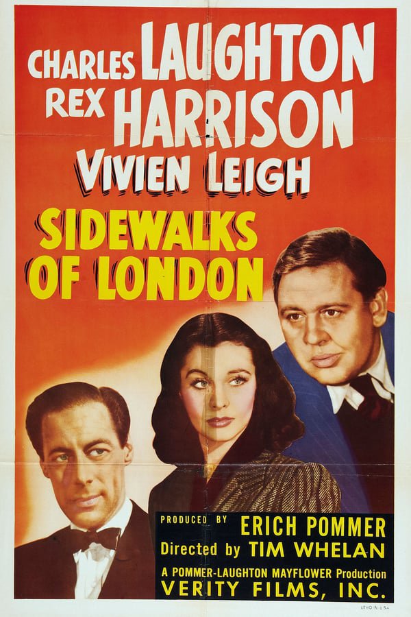 St. Martin´s Lane AKA The Sidewalks Of London (1938) - Charles Laughton DVD
