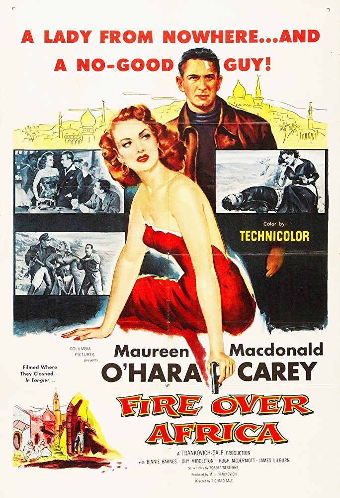 Malaga AKA Fire Over Africa (1954) - Maureen O&Acirc;&acute;Hara  DVD