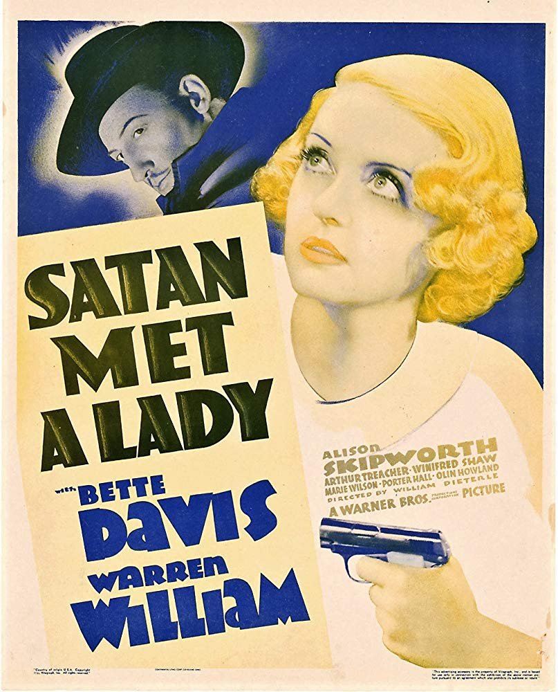 Satan Met A Lady (1936) - Bette Davis  DVD