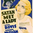 Satan Met A Lady (1936) - Bette Davis  DVD