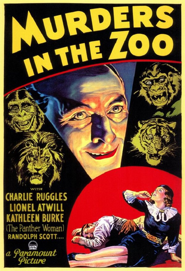 Murders In The Zoo (1933) - Lionel Atwill  DVD