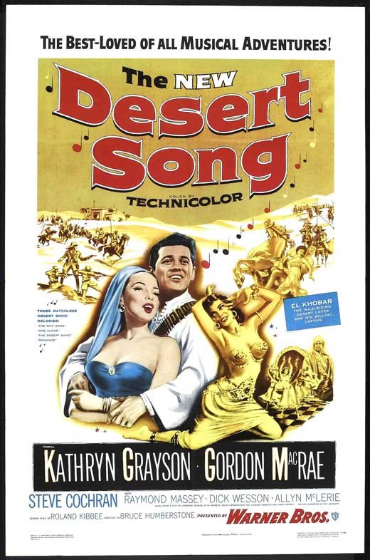 The Desert Song (1953) - Kathryn Grayson  DVD