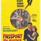 Passport To China (1960) - Richard Basehart  DVD