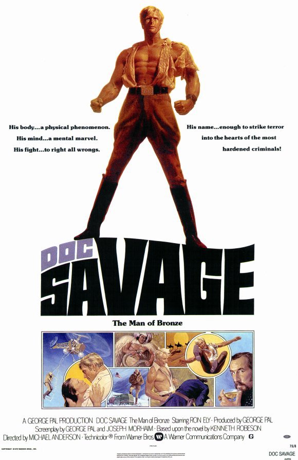 Doc Savage : The Man Of Bronze (1975) - Ron Ely  DVD