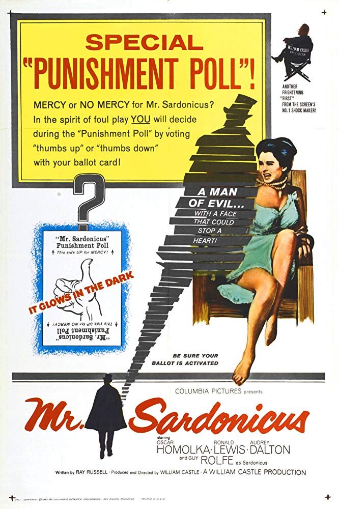 Mr. Sardonicus (1961) - Ronald Lewis  DVD