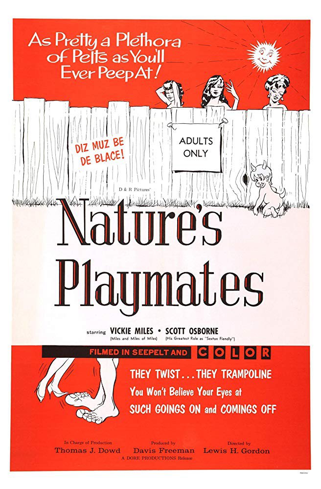Nature&Acirc;&acute;s Playmates (1962) - Herschell Gordon Lewis  DVD