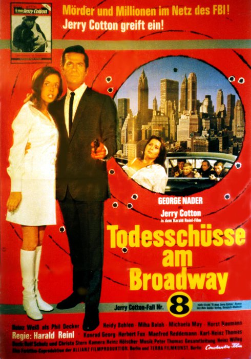 Jerry Cotton : Broadway&Acirc;&acute;s Deadly Gold (1969) - George Nader  DVD