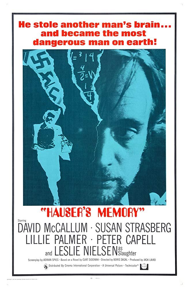 Hauser´s Memory (1970) - David McCallum DVD