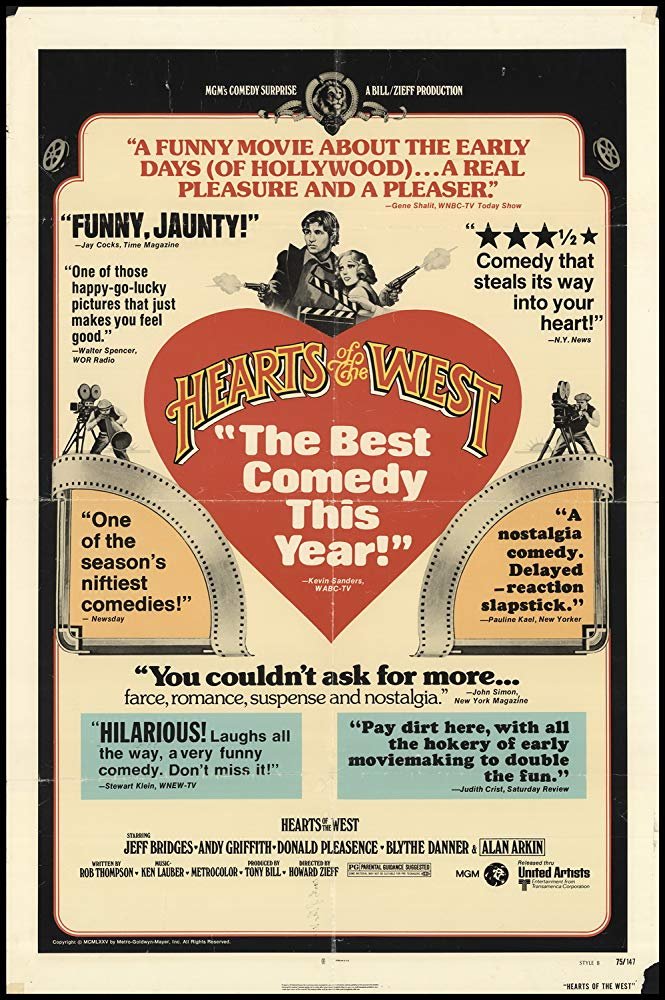 Hearts Of The West (1975) - Jeff Bridges  DVD