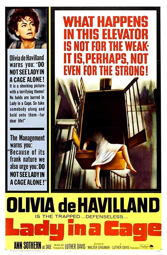 Lady In A Cage (1964) - Olivia De Havilland DVD