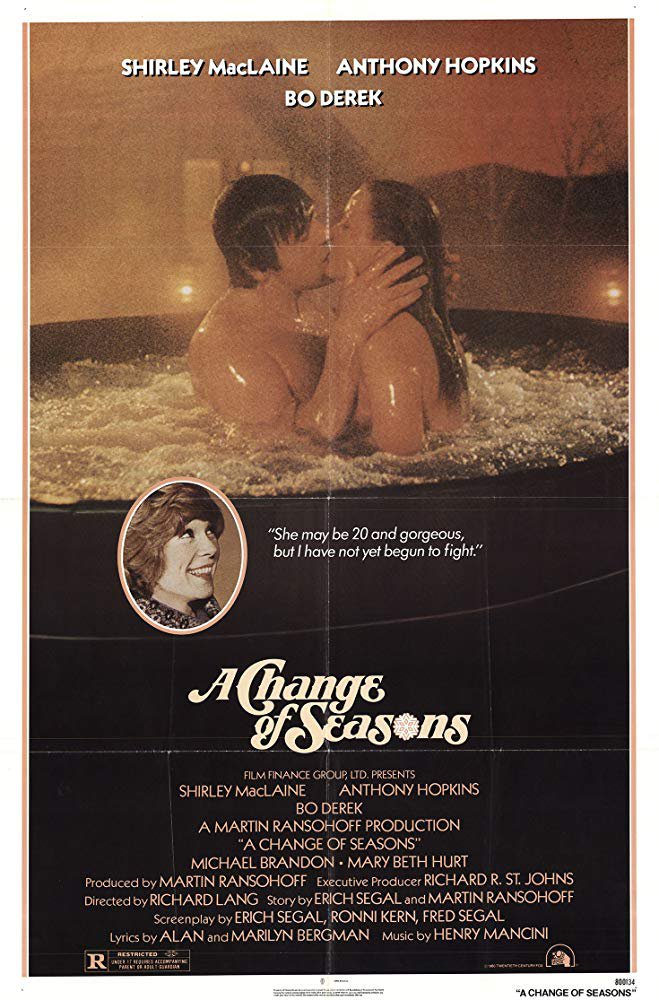 A Change Of Seasons (1980) - Anthony Hopkins DVD