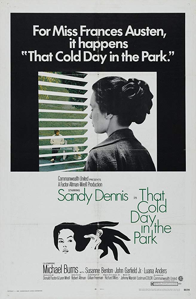 That Cold Day In The Park (1969) - Sandy Dennis DVD