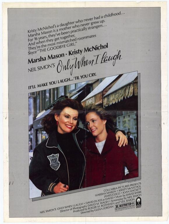 Only When I Laugh (1981) - Kristy McNichol  DVD