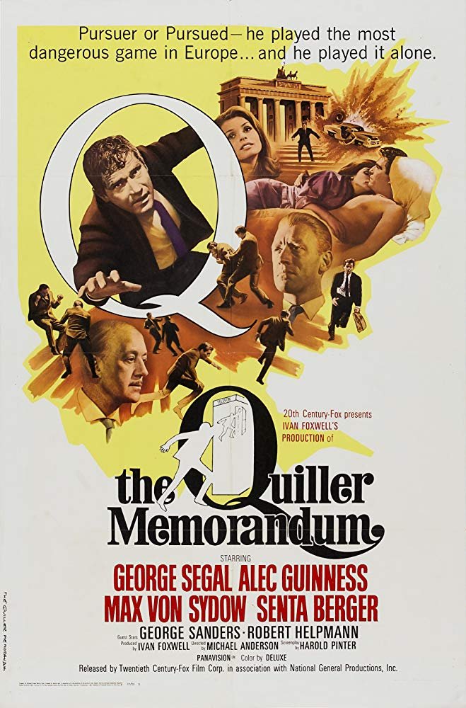 The Quiller Memorandum (1966) - George Segal  DVD