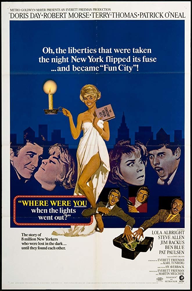 Where Were You When The Light Went Out (1968) - Doris Day  DVD