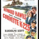 Corvette K-225 (1943) - Randolph Scott  DVD