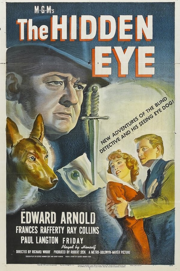 The Hidden Eye (1945) - Edward Arnold DVD