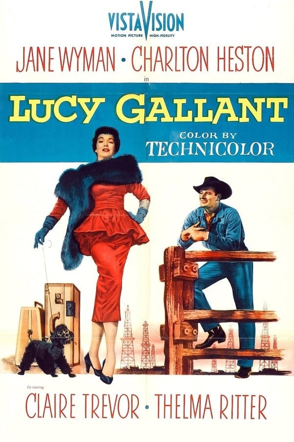 Lucy Gallant (1955) - Charlton Heston  DVD