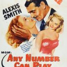 Any Number Can Play (1949) - Clark Gable  DVD
