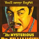 The Mysterious Dr. Fu Man Chu (1929) - Warner Oland  DVD