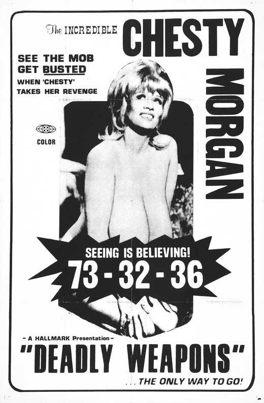 Deadly Weapons (1974) - Chesty Morgan  DVD