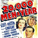 20,000 Men A Year (1939) - Randolph Scott  DVD