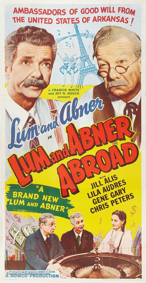 Lum And Abner Abroad (1956) - Chester Lauck  DVD