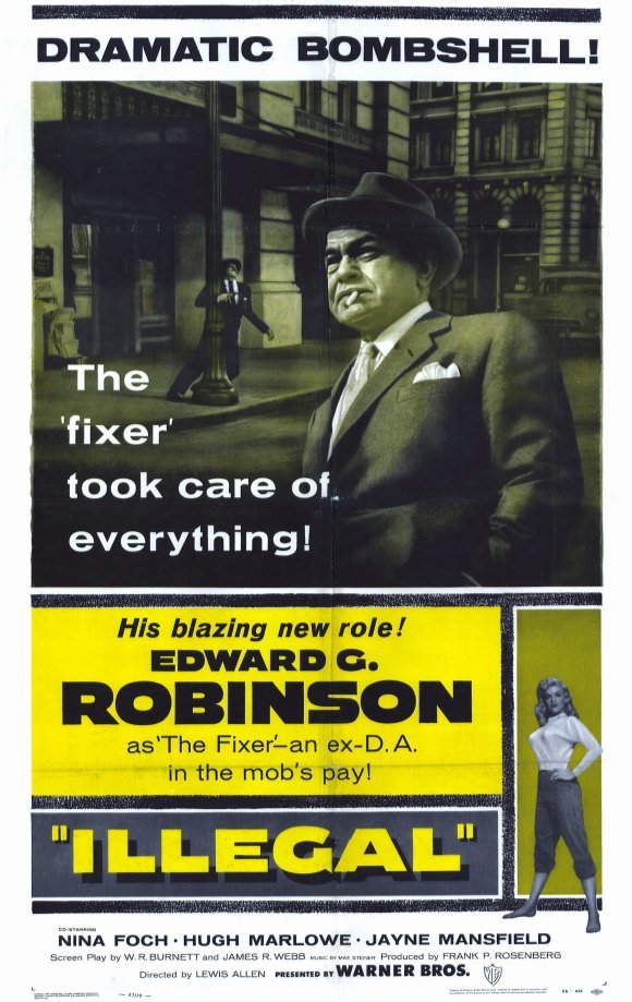 Illegal (1955) - Edward G. Robinson  DVD