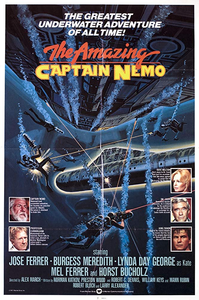 The Amazing Captain Nemo (1978) - Jose Ferrer DVD