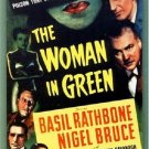 Sherlock Holmes : And The Woman In Green (1945) - Basil Rathbone Color Version DVD