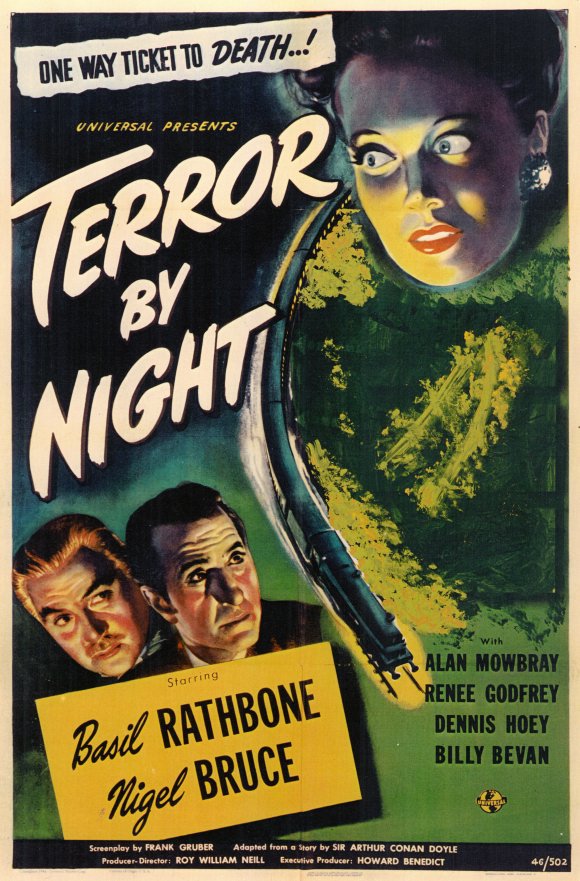 Sherlock Holmes : And The Terror By Night (1946) - Basil Rathbone Color Version DVD