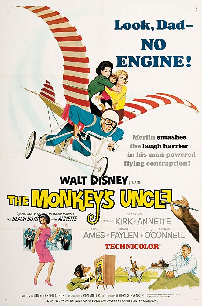 The Monkey&Acirc;&acute;s Uncle (1965) - Tommy Kirk  DVD