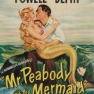 Mr. Peabody And The Mermaid (1948) - William Powell  DVD