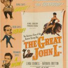 The Great John L. (1945) - Linda Darnell  DVD