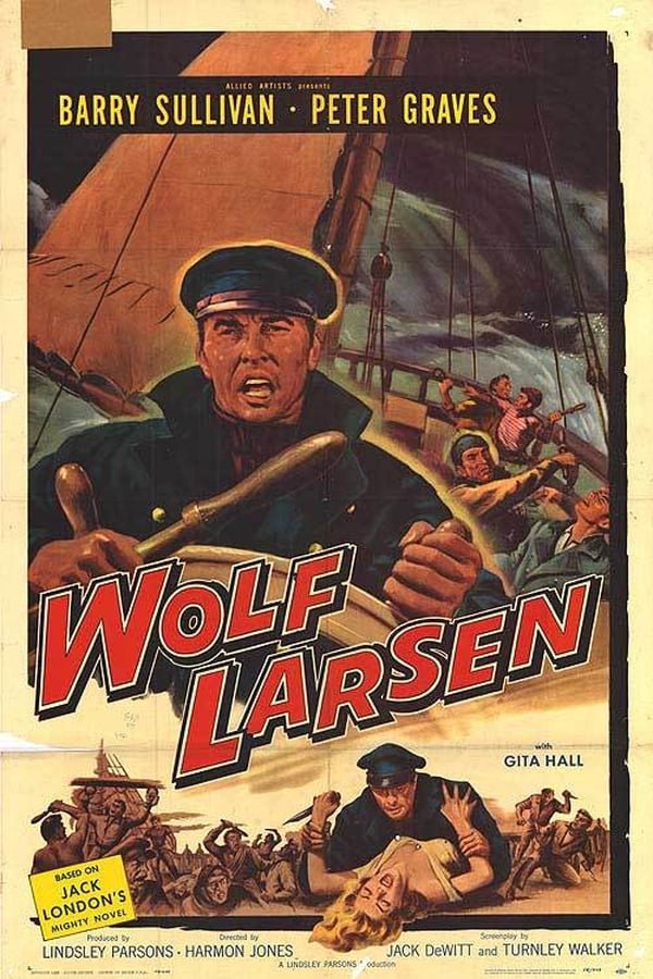 Wolf Larsen (1958) - Peter Graves DVD