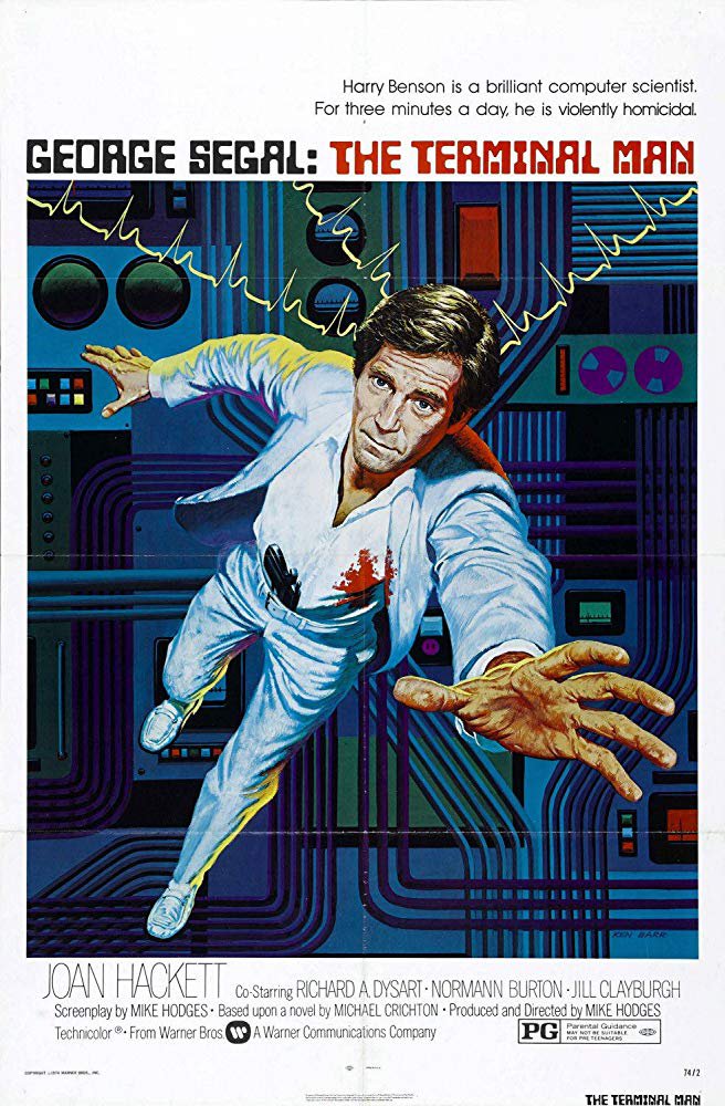 The Terminal Man (1974) - George Segal  DVD