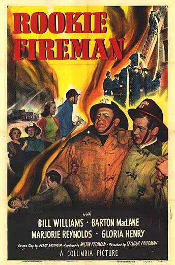 Rookie Fireman (1950) - Bill Williams DVD