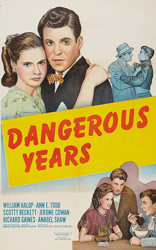 Dangerous Years (1947) - Billy Halop  DVD