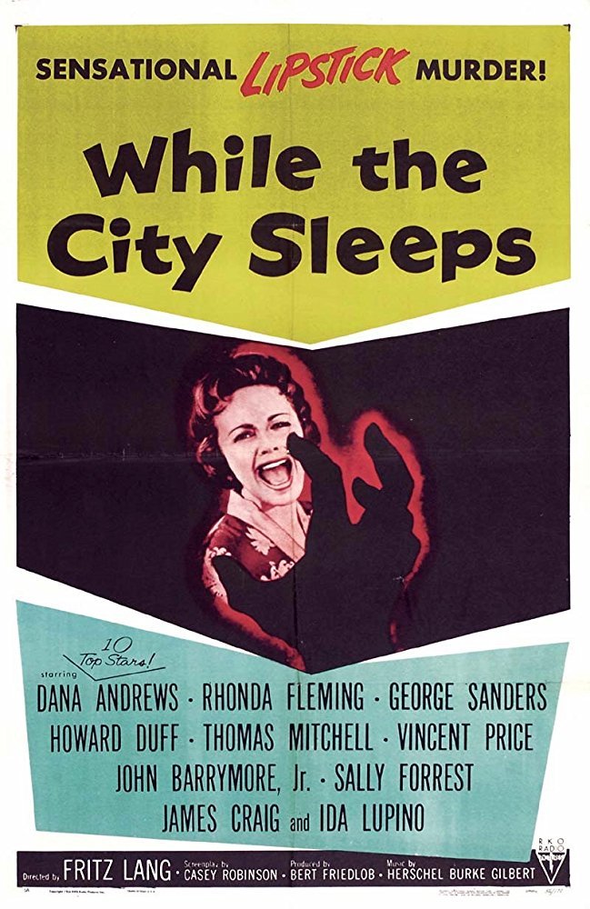 While The City Sleeps (1956) - Dana Andrews  DVD