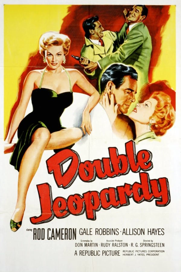 Double Jeopardy (1955) Rod Cameron DVD