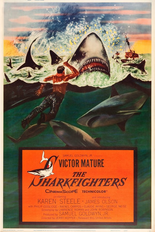 The Sharkfighters (1956) - Victor Mature  DVD