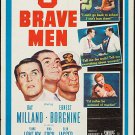 3 Brave Men (1956) - Ray Milland  DVD