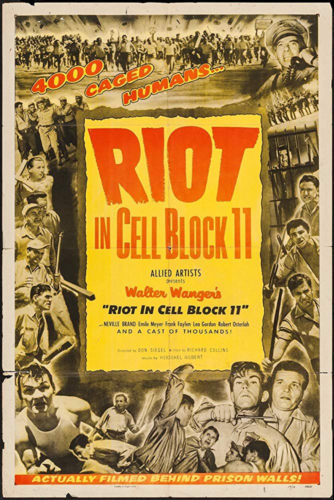 Riot In Cell Block 11 (1954) - Neville Brand DVD