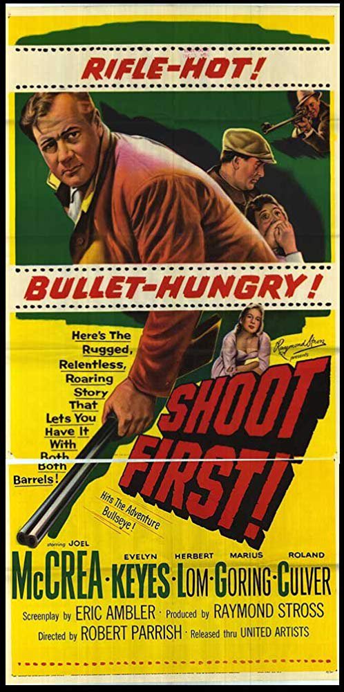 Rough Shoot AKA Shoot First (1953) - Joel McCrea DVD
