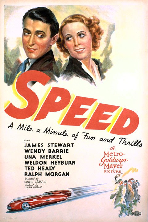 Speed (1936) - James Stewart  DVD