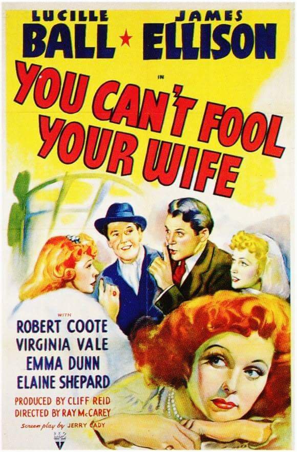 You Can&Acirc;&acute;t Fool Your Wife (1940) - Lucille Ball  DVD